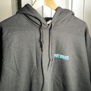 GILDAN printed front and back size L black